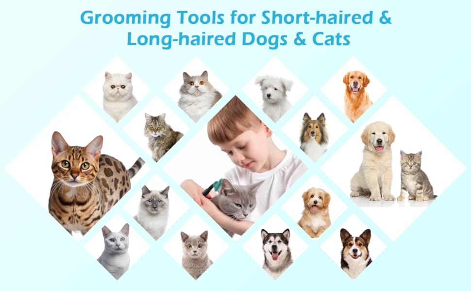 Щітка для собак і котів Zupfbürste: м'яке очищення, для боротьби з випаданням шерсті, підходить для цуценят, Yorkie, Пуделів, кроликів, котів, зелена