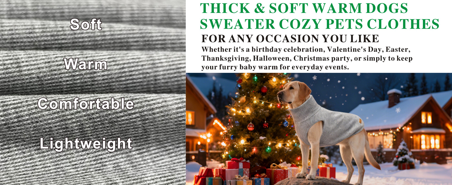 Світшот для собак Mosucoirl: теплий пуловер для маленьких, середніх та великих собак XS-4XL сірого кольору