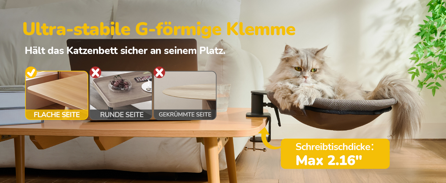 Кішка-гамак CATISM: крутиться на 360°, зручне ліжко-кошик для котів, сірий, 36x38 см, до 20 кг