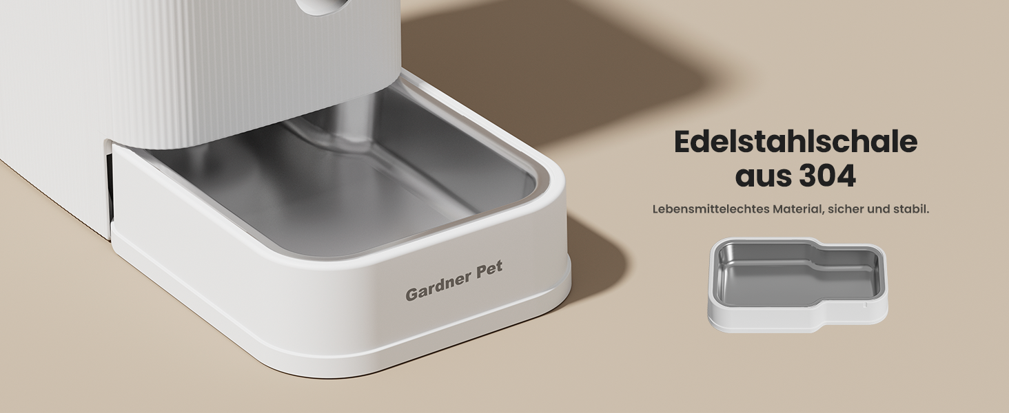 Автоматичний диспенсер води для собак та котів Gardner Pet - годівниця з нержавіючою сталею, велика ємність (8.5L), без електроенергії, BPA-free