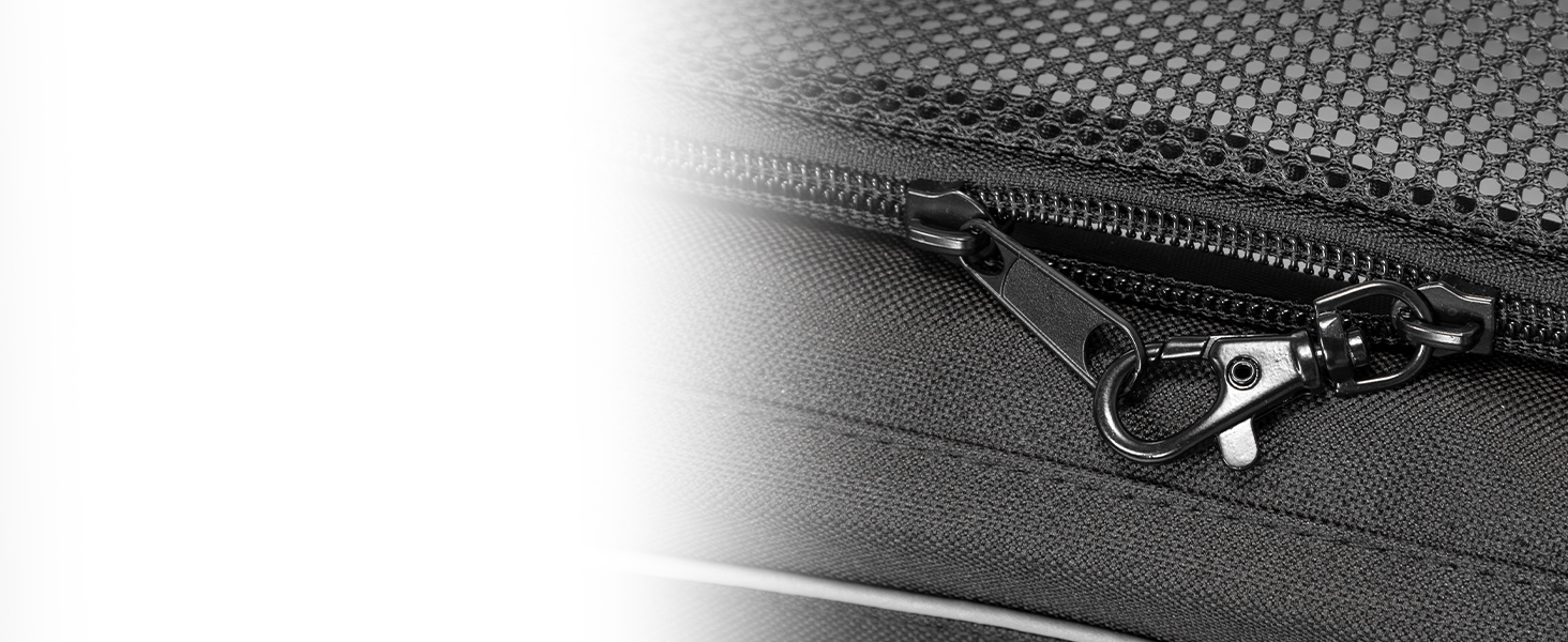 Транспортна сумка для собак та котів Petsfit 55x40x23, авіаперельоти, авто, поїзд | Чорний колір