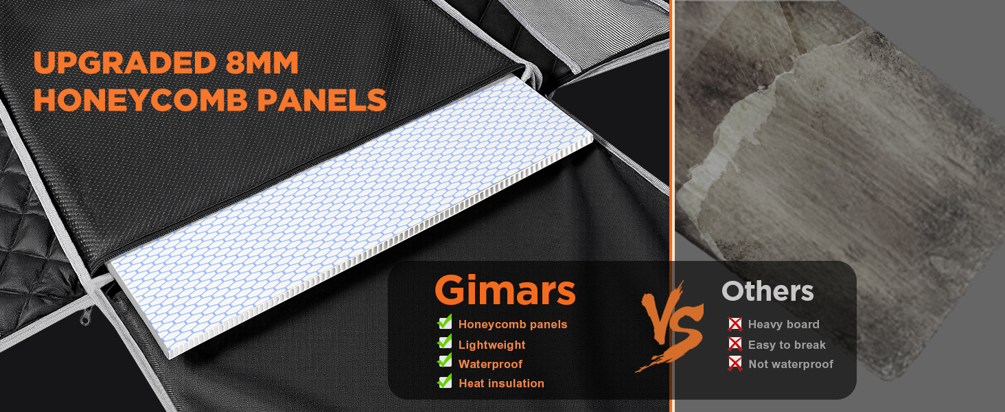 Крісло для собак Gimars - міцне, водонепроникне, для великих та середніх собак, з ременями безпеки та сітчастими вікнами