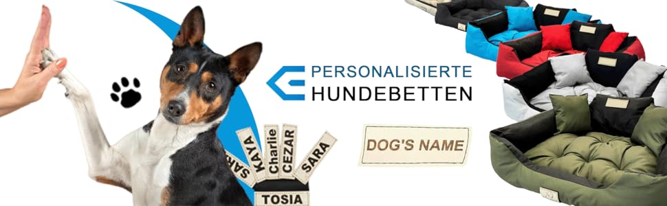 Крісло-ліжко для собак та котів з іменем, сіре, 75x65 см - L/XL