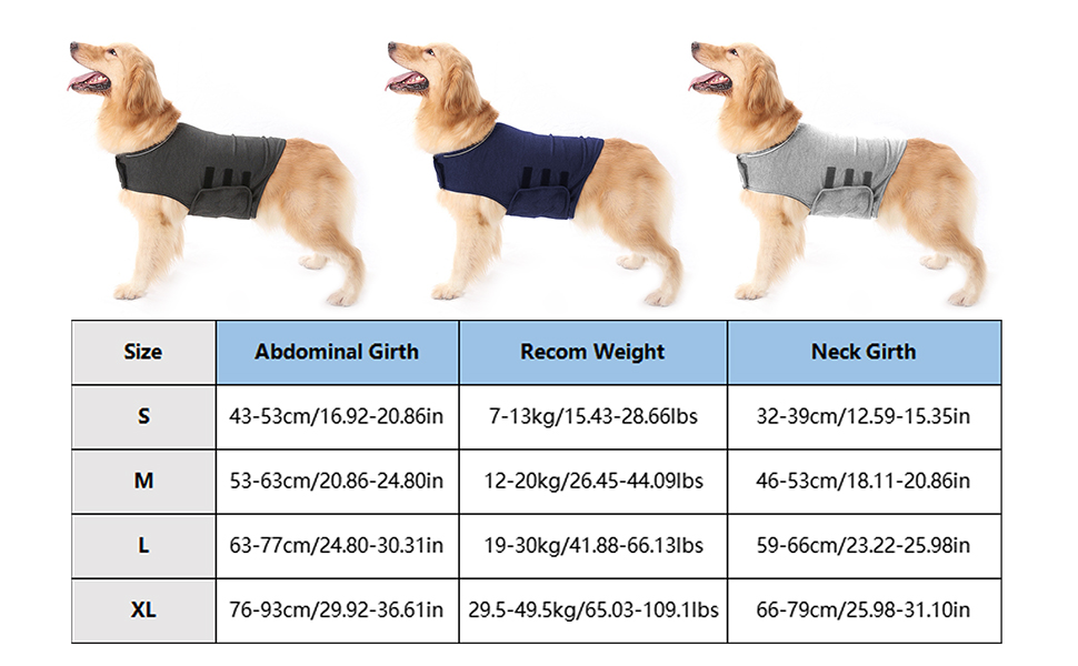 Заспокійлива жилетка для собак Anti-Angst від стресу, XL, темно-сірий