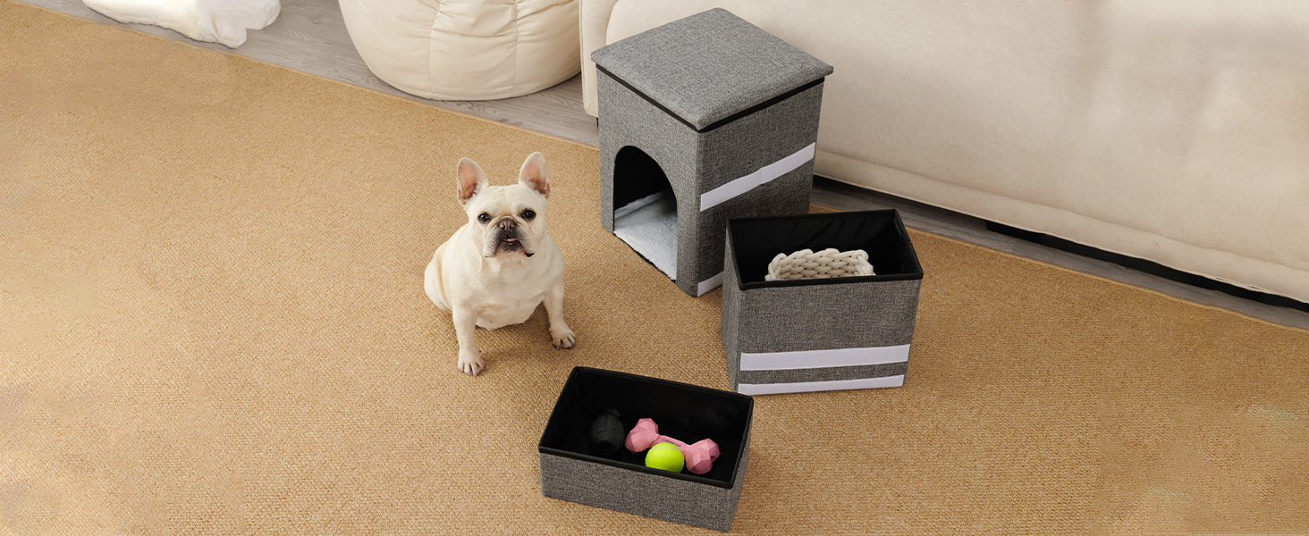 Сходинки для собак FurryPaws: 3-ступенева переносна драбинка для собак до ліжка та дивана, для маленьких та великих собак, ідеальна для подорожей, з неслизькою поверхнею