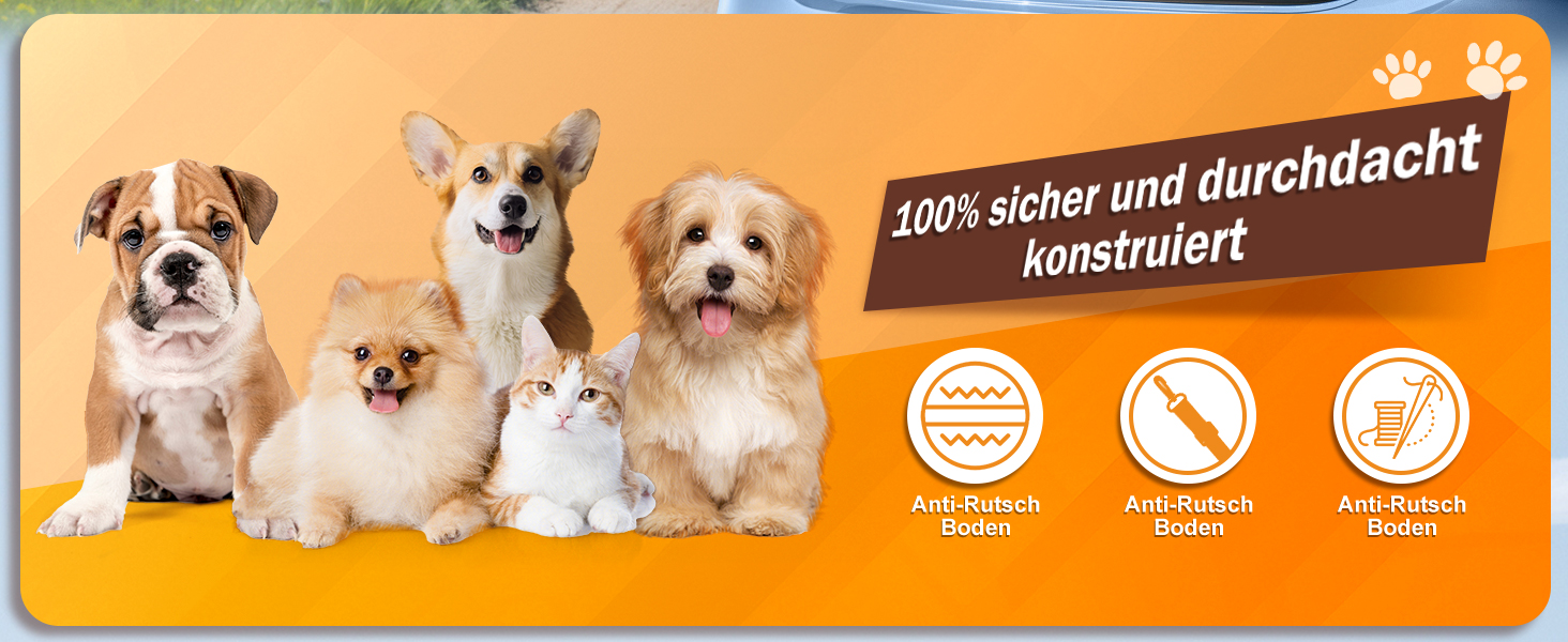 Автокрісло для собак Angooni: зручний бустер для маленьких та середніх собак з кишеньками для зберігання, м'яке плюшеве ліжко для переднього та заднього сидіння (чорне)