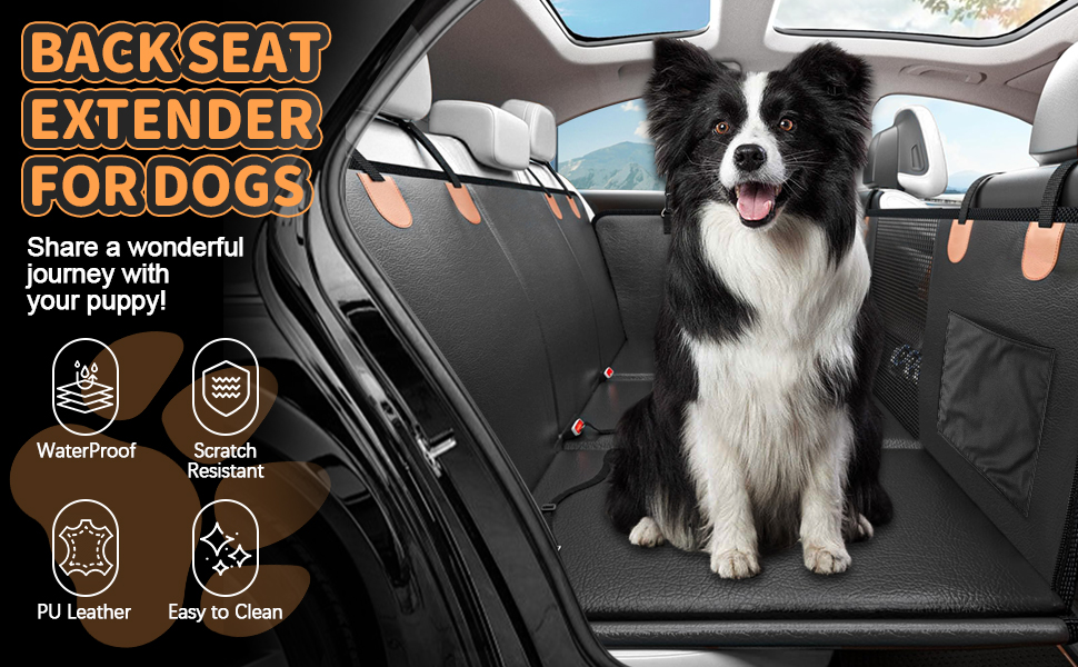 Захист для автосидіння собаки, чорний - CISSIYOG