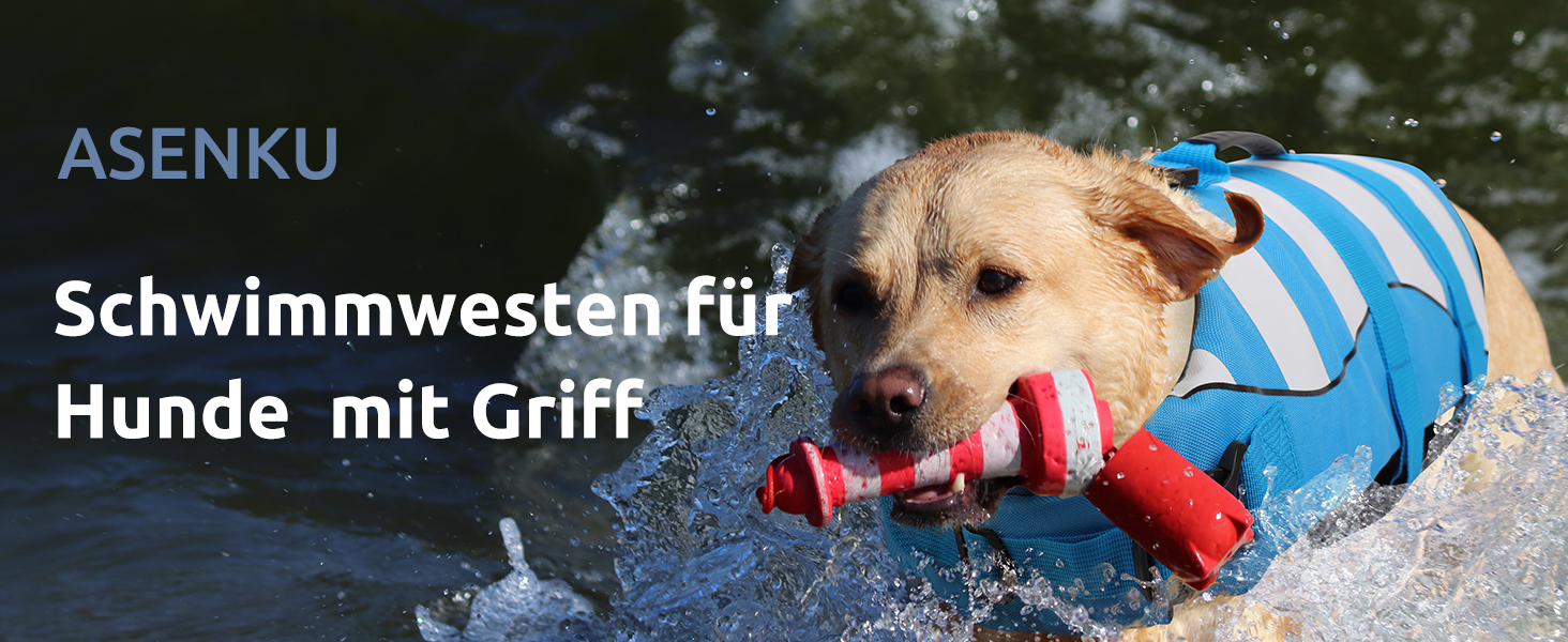 Спасальний жилет для собак, блакитний, розмір S, для джек-рассел, чихуахуа, французький бульдог, лабрадор - ASENKU