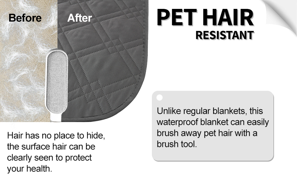 Водонепроникний килимок для собак 218 x 208 см: захист дивану та ліжка. Великий, миючий, з антиковзаючим покриттям. Підходить для собак та котів, бежевий, XXL