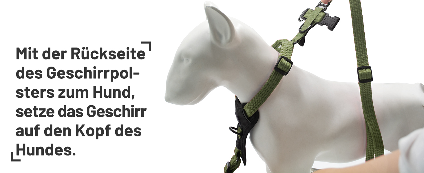 Шлейка для собак Paworld, анти-тяга, шлейка від паніки, анти-вислизання, регульована, дихаюча жилетка для собак маленьких, середніх та великих розмірів (XL) Extra Large (упаковка 1), колір: зелений