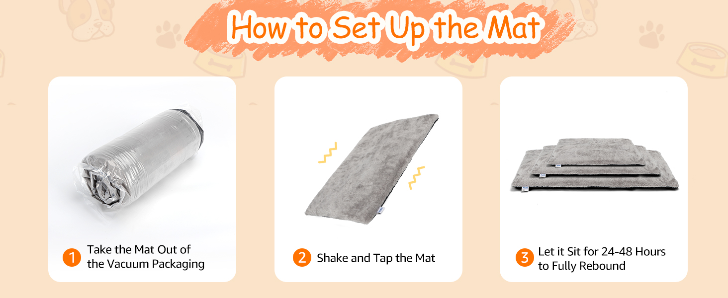 Nobleza Самогріюча килимок для собак та котів, тепла підстилка для домашніх тварин на зиму, м'яке ліжко для собак з Memory Foam, знімний, м'який плюшевий чохол, сірий, 91x58x4 см