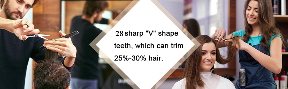 Професійний набір перукарських ножиць для стрижки та філірування: 11 штук, золото (оранжево-чорний)