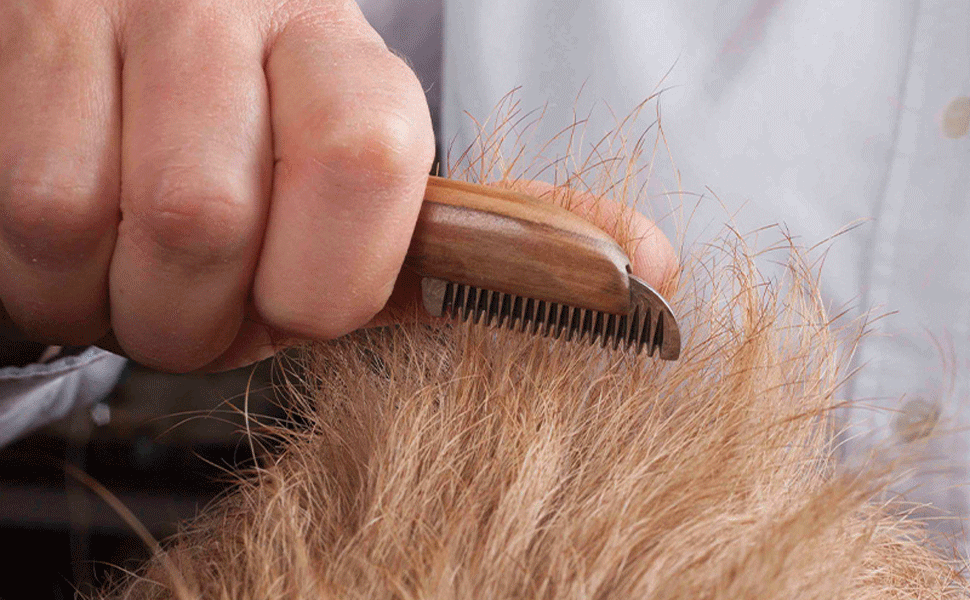 Тример для собак та котів преміум-якість - для короткої та довгої шерсті. Зручний для грубого підстригання, ідеальний для догляду за шерстю вашого улюбленця. Розміри: 16,9 x 2,9 см