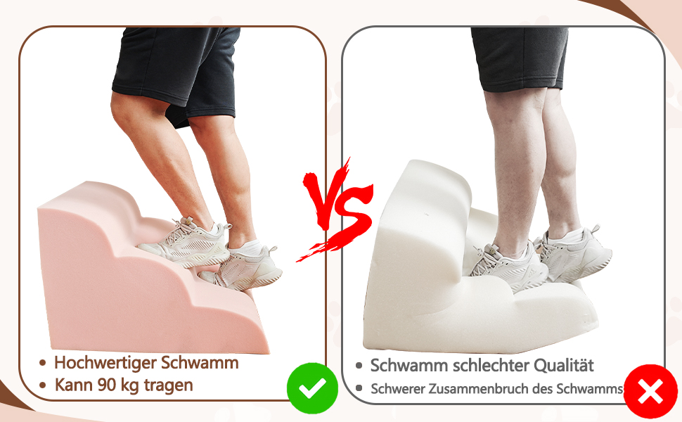 Сходинки для собак Galatée: міцні, з антиковзким покриттям, 3 сходинки для високих ліжок та диванів. Підходять для травмованих, літніх собак та котів (блакитний)