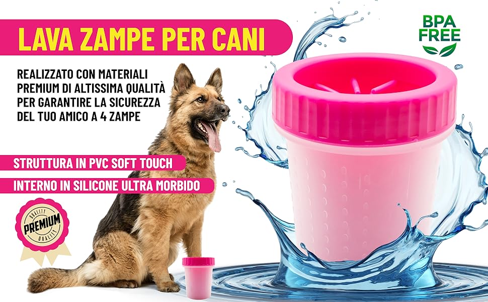 Силіконовий очищувач лап для собак, аксесуари для малих та середніх порід