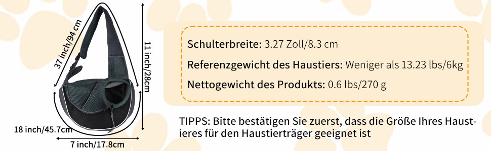 Сумка-переноска для собак 6 кг, портативна, регульована, сітчаста, для прогулянок та подорожей, оранжева