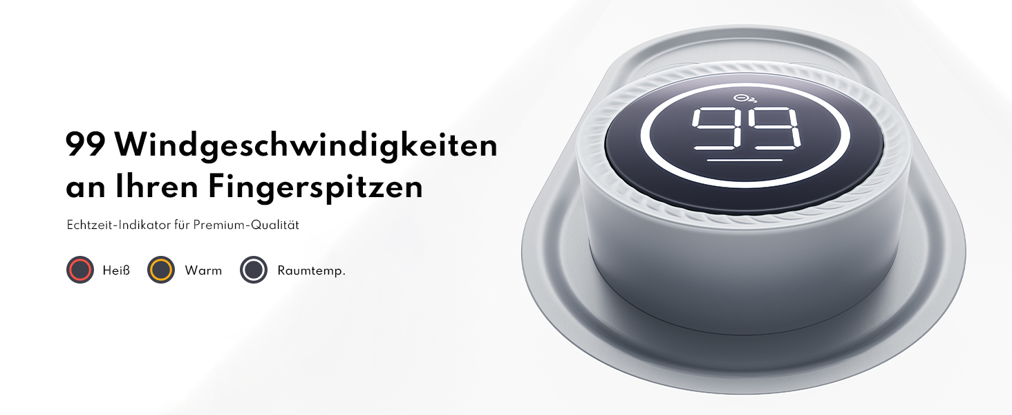 Ультрасушар для собак HomeRunPet Ultraleiser - професійний фен для грумінгу, 99 швидкостей та регулювання температури, 3 насадки