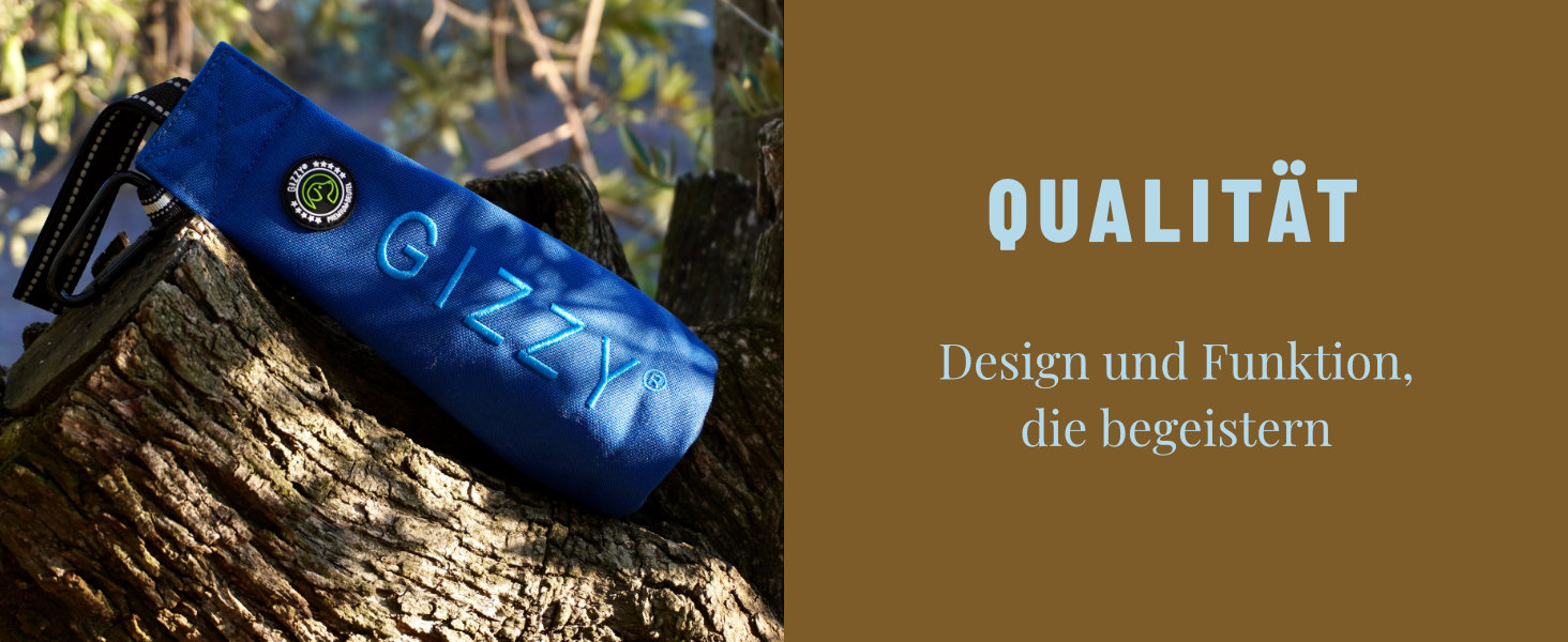 GIZZY® Оригінальний Futterdummy для собак: міцний мішечок для ласощів, тренування собак, аксесуари для собак, блакитний