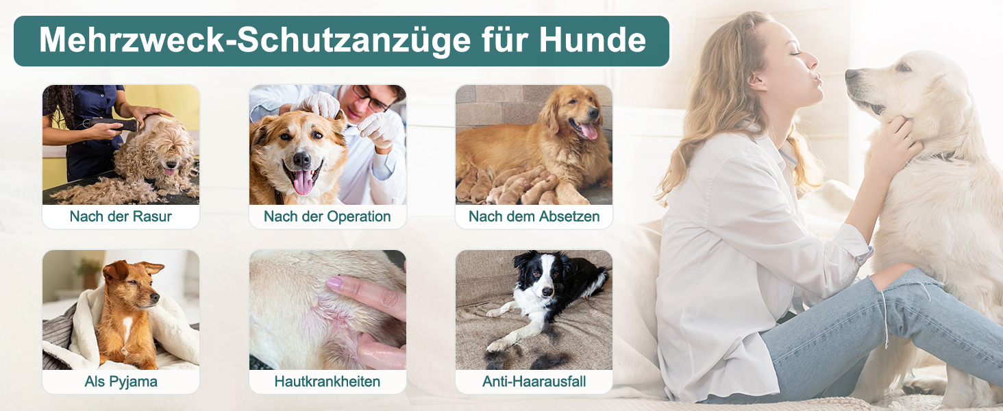 Тільце для собак після операції Kukaster: захист ран, для собак після кастрації, з отворами для лап, для собак з алергією, випаданням шерсті, після грумінгу, рожево-білий колір, розмір S