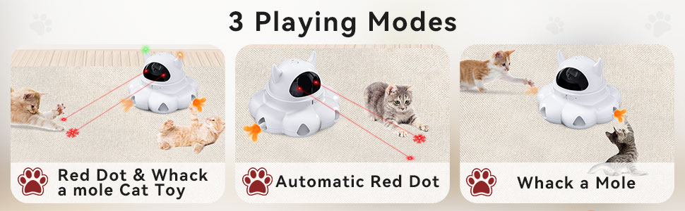 Інтерактивна іграшка для котів Spessn 2-в-1, електрична, USB, для розвитку інтелекту, підходить для кошенят та собак будь-якого віку