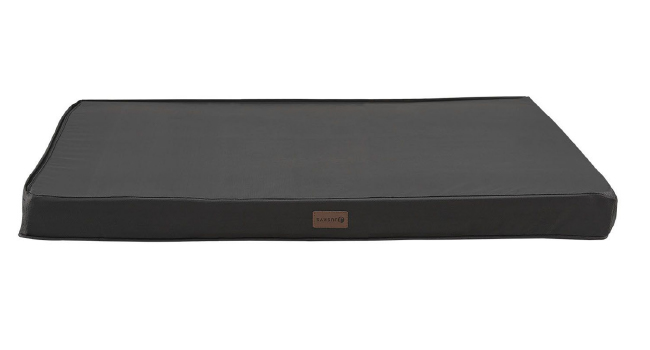 Ортопедичне ліжко для собаки Juskys Milow 112x81см, сіре