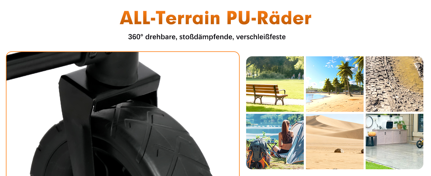 Візок для собак Snagle Paw з заднім люком та рампою, великий, складний, для великих та середніх собак, з регульованою ручкою та стоянковим гальмом, 4 колеса для прогулянок, джоггінгу, подорожей, до 90 кг, чорний/помаранчевий