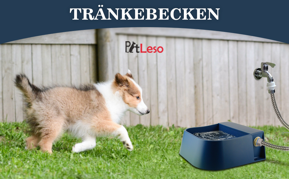 Автоматична годівниця для води для собак та котів з поплавком. Миска для води для тварин, підходить для собак, котів, кроликів, курей.