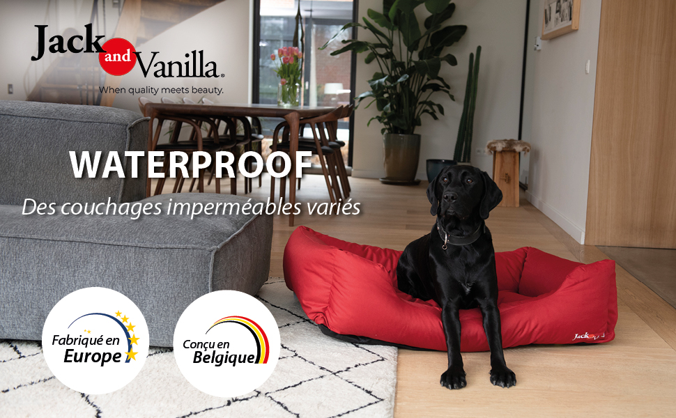 Килимок для собак Jack and Vanilla – водовідштовхуючий, XL, 104 x 68 см