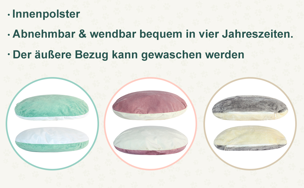 Кішечка-печера Jiupety для котів, ліжко-печера для котів, велика (45x43x37 см), будиночок для котів з неслизьким дном, кошик для котів з знімним, машинним пранням, зелений, великий, зелений жаб