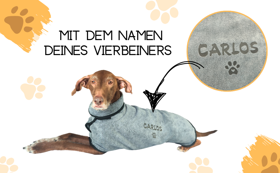 Рушник для собак Luminoza: мікрофібра, швидко сушить, для собак та котів (Сірий)