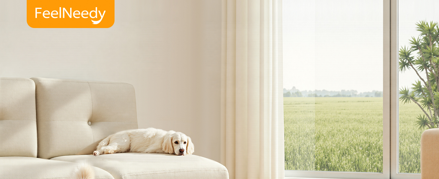 Автоматичний фонтанчик для котів та собак FEELNEEDY FN-W19, 3.5L, з датчиком, бездротовий, з акумулятором 4000mAh, 3 режими, з фільтром з активованого вугілля