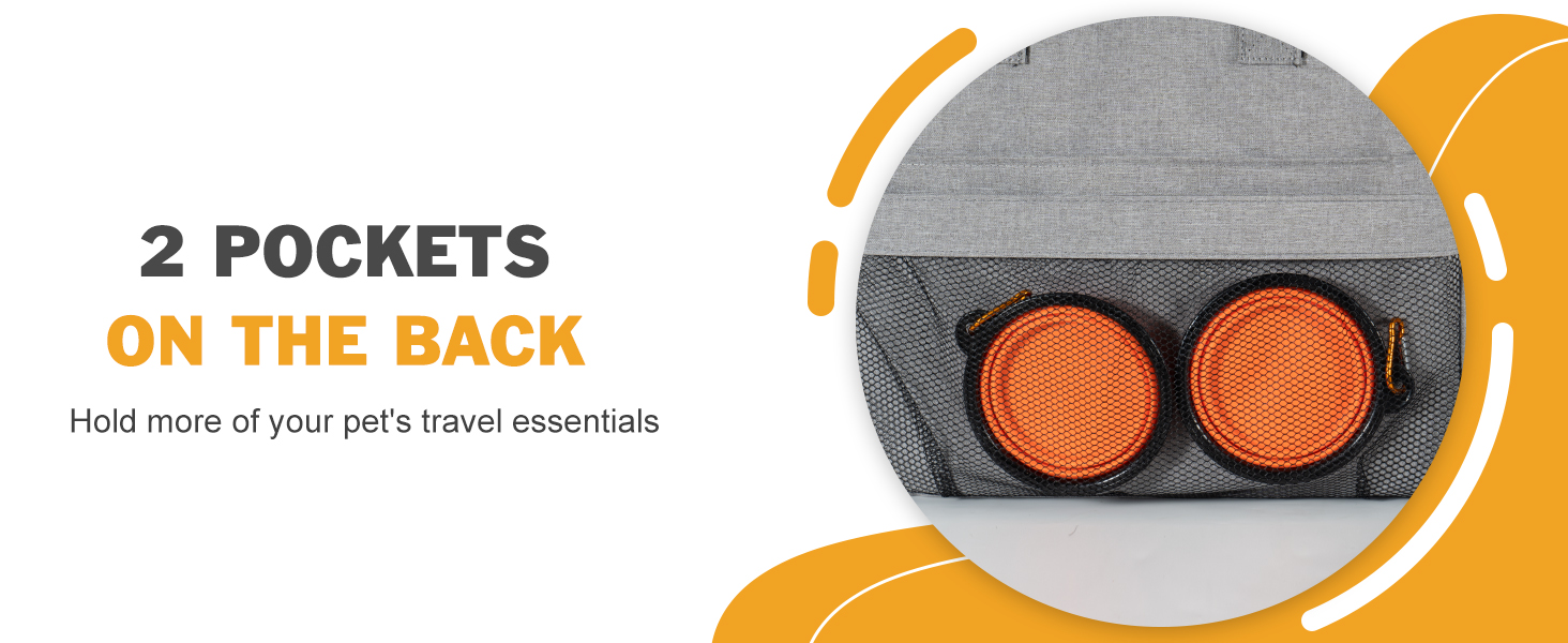 Сумка для собак Uross: дорожня сумка, рюкзак для тварин, переноска для собак, сумка для цуценят, дорожня переноска, сіра