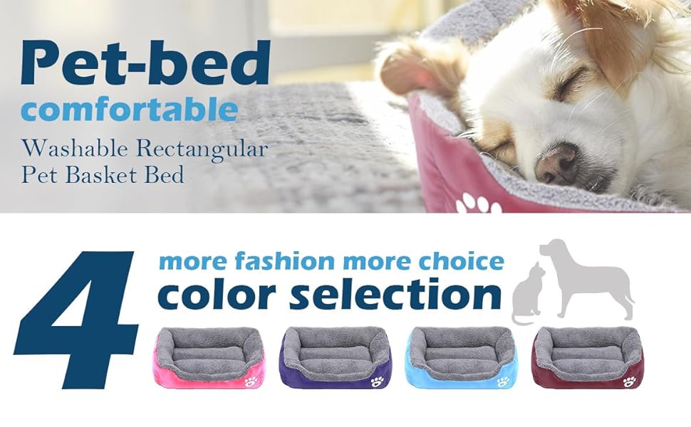 М'який килимок для собак Powerking: миється, для цуценят та маленьких тварин (червоний)