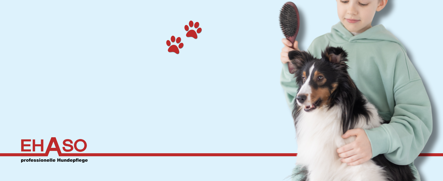 Професійна ножиця для грумінгу собак EHASO 22 зубчики, 17 см, чорний титан