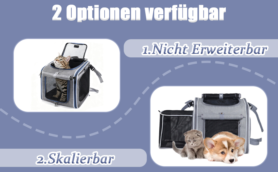 Корзина для собак на велосипед Cnwinu, передня, розширювана, складна, з 4 дверцятами та сітковими вікнами, для маленьких та середніх собак та котів