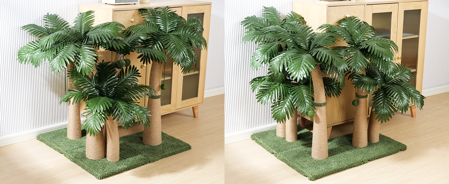 Котяча кігтеточка Furlogy, 92 см, з мотузкою та іграшками, для дому