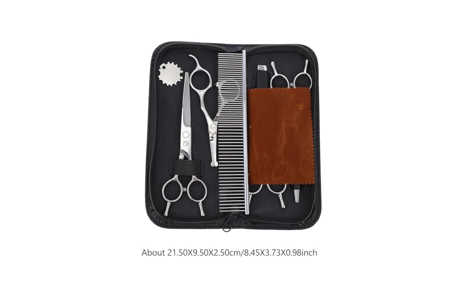 Набір для стрижки собак BESPORTBLE: професійна та домашня стрижка, нержавіюча сталь