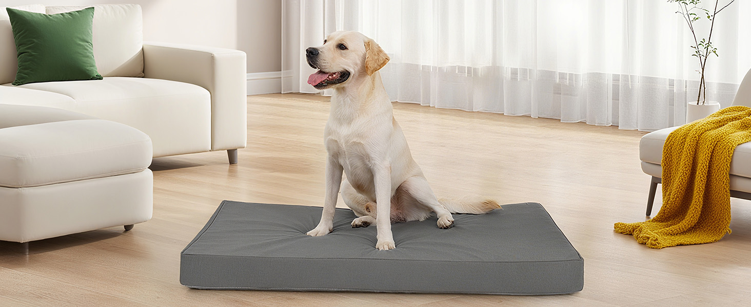 Ортопедичний лежак для собак Grosse Hundesofa: м'який та зручний, еліптичний, водонепроникний, антиковзкий, стійкий до укусів, лежанка для собак, подарунок для любителів тварин (XL-88)