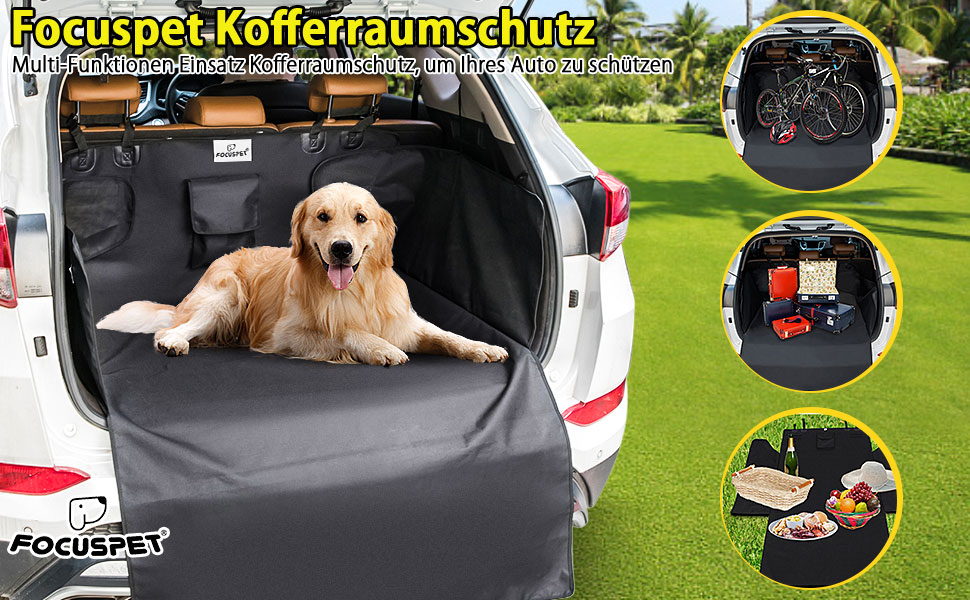 Захист для багажника автомобіля для собак, килимок для багажника, 185x105x45 см, вологостійкий, стійкий до подряпин, захист для салону автомобіля від собак