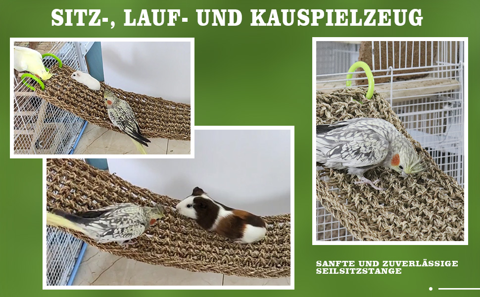 Килимок з морської трави Vogel для птахів, гризунів та кроликів - 100 x 18 см