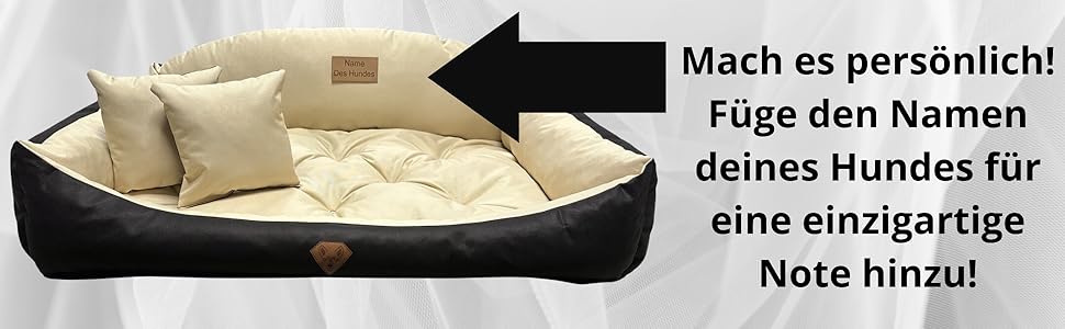 Ортопедичне ліжко для собак Dogs4Life: м'яке, миється, для собак маленьких, середніх та великих (S-XXL, сірий)