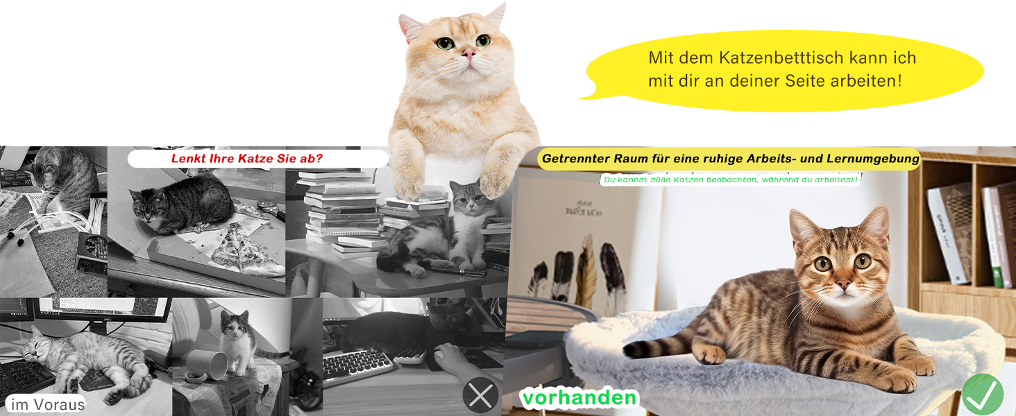 Кішка гамак-ліжко, кошик для сну, м'яке ліжко для котів та цуценят ZTIKSNYU, 45x45 см, з ковдрою та іграшками, до 22 кг