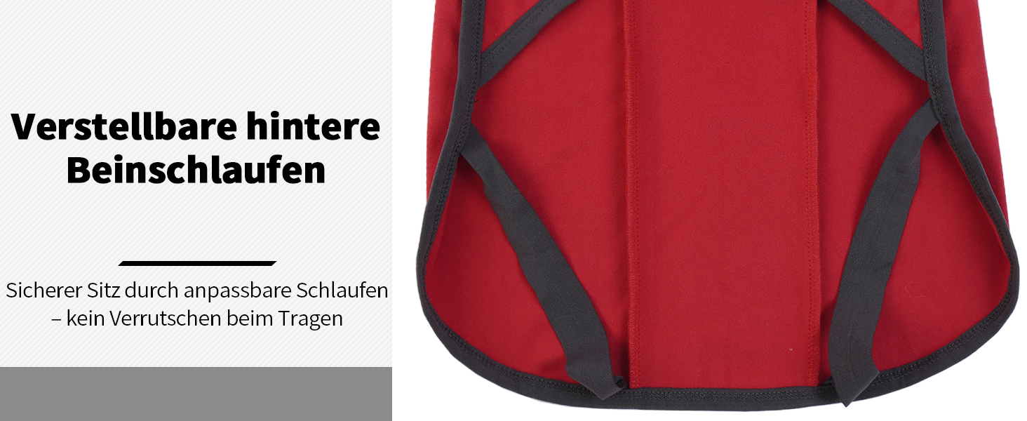 Теплий пуловер для собак, флісовий халат, зимовий халат для собак, пуловер для маленьких, середніх та великих собак - бордовий (S)