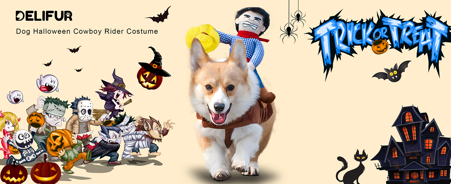 Костюм для собак Delifur: Ковбойський стиль, розмір XL