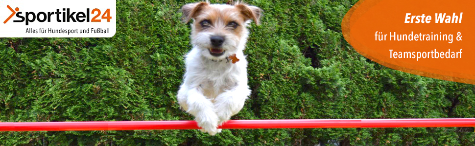 Набір для аджиліті SPORTIKEL24: 4 перешкоди для собак, коней та дітей (50 см, 100 см)