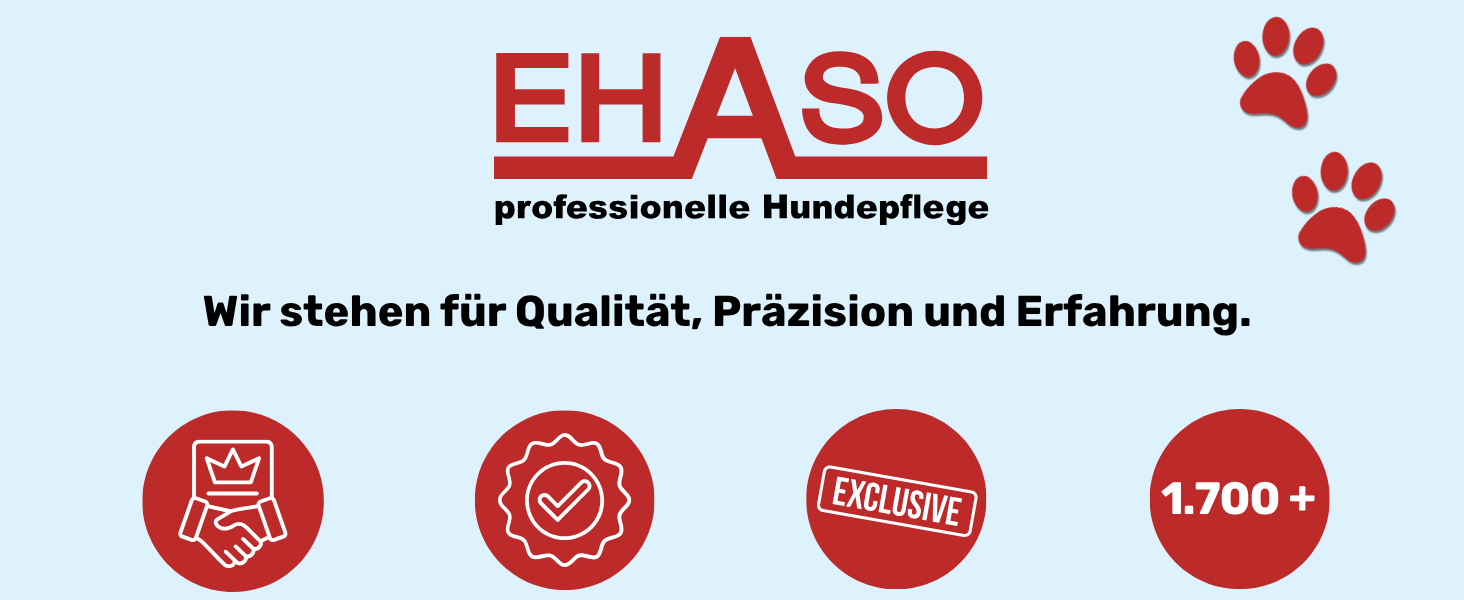 Професійна ножиця для грумінгу собак EHASO 22 зубчики, 17 см, чорний титан