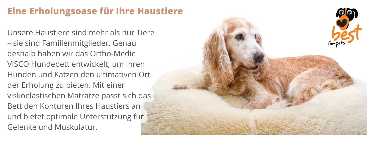 Ортопедичний лежак для собак | Лежак для собак з ефектом пам'яті | Лежак для собак з ефектом пам'яті, знімний, миючий | 45x55x4 см