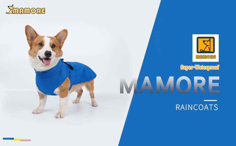 Водонепроникний дощовик для собак, дихаючий, з отвором для повідка, відбиваючий, для маленьких, середніх та великих собак (жовтий та білий, розмір XXXL)