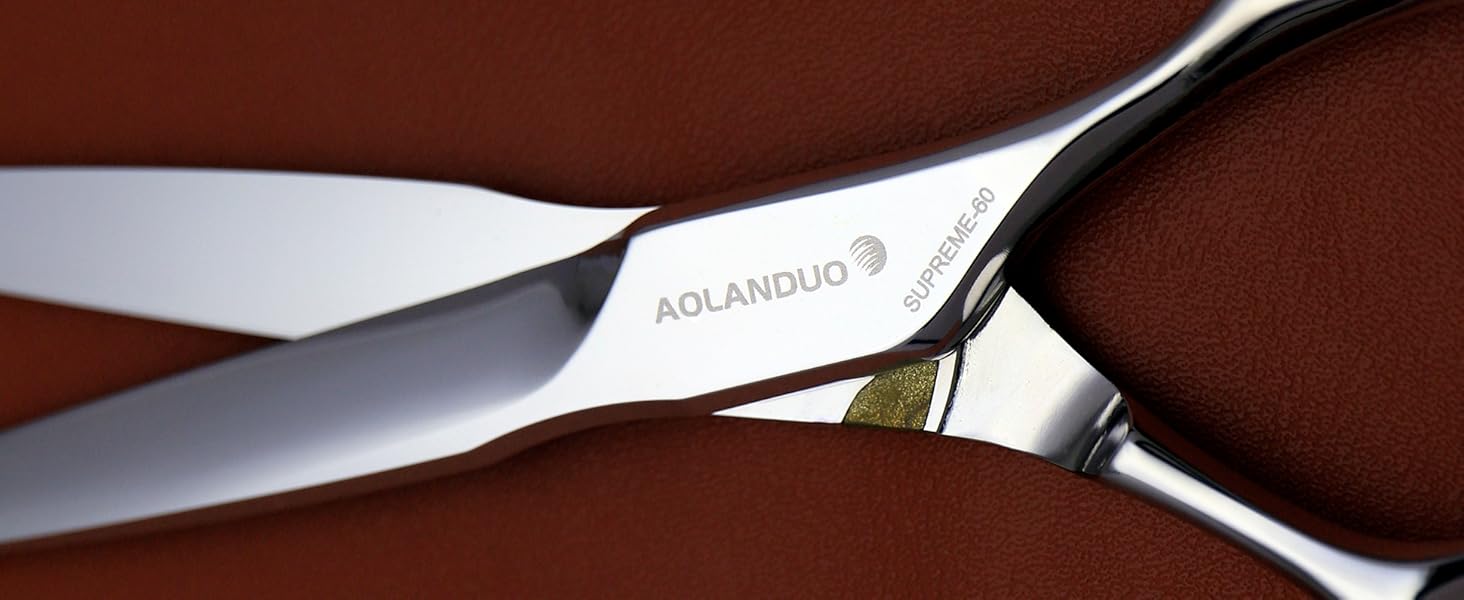 Професійні ножиці для стрижки волосся Aolanduo 6 дюймів - преміум сталь VG10, ергономічний дизайн, набір для перукарів та барберів, японська якість