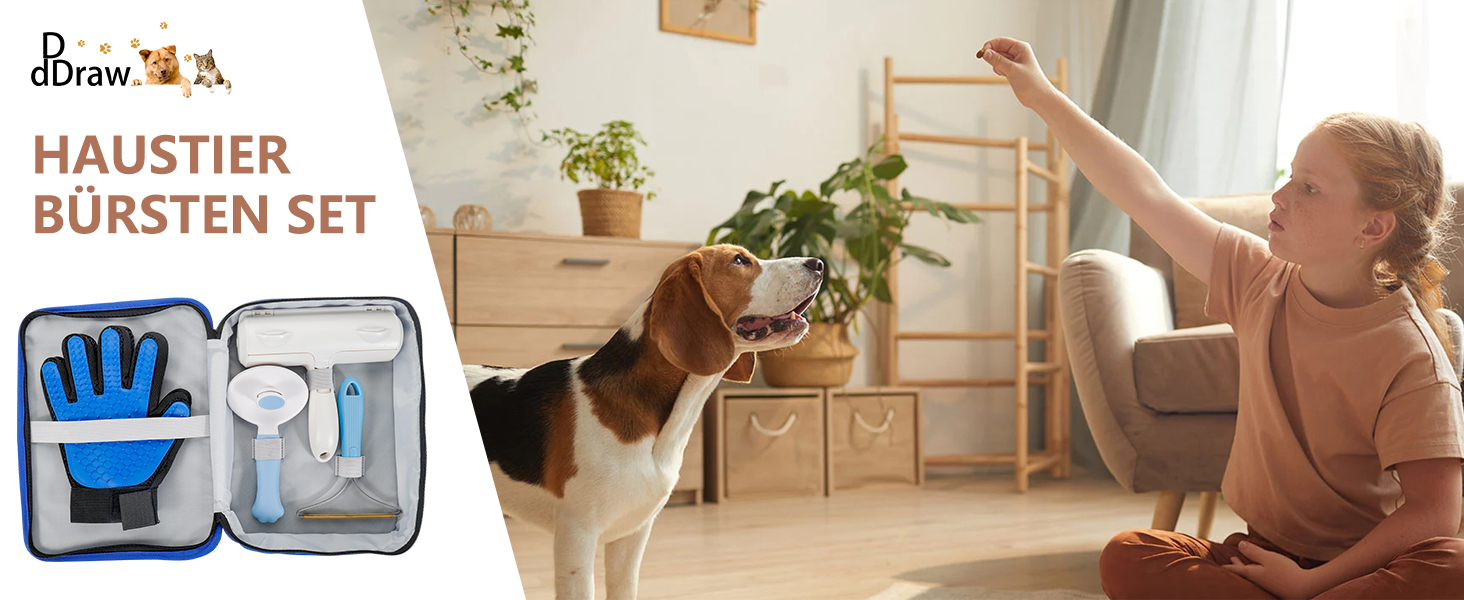 Набір щіток для тварин 5 шт. для видалення шерсті з меблів, щітки для собак та котів з довгою та короткою шерстю, ролики для видалення ворсу для дивану, ліжка, багаторазовий двосторонній набір